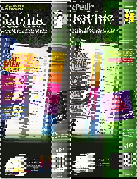 Label Maker Label: White, Paper, 11